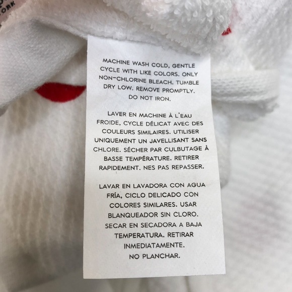Kate Spade White with Red & Green Balls Towels - Picture 5 of 5